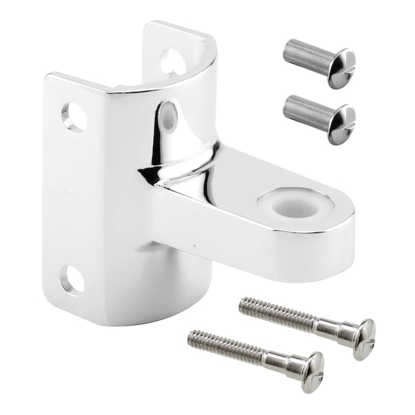 Prime-Line Post Mounted Top Pivot Hinge, 1-1/4 in., Zamak, Chrome, 5/8 in. Pintle (Single Pack) 656-7217 - main